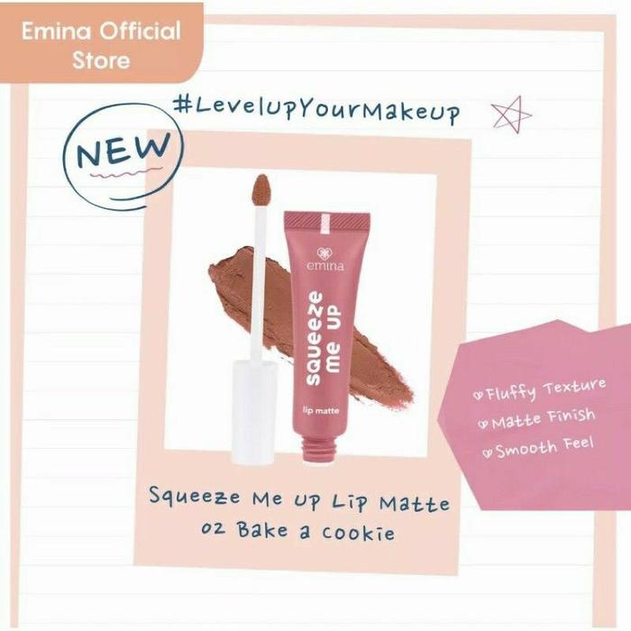 Gambar Emina Squeeze Me Up Lip Matte - 1.Have a picnic dari Mahkota Ayu Kosmetik undefined 4 Tokopedia