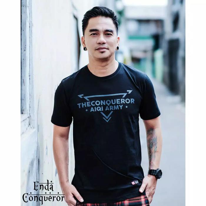 Gambar AIQI Kaos Distro Original - Enda Ungu & Hengky Kurniawan (All Artis) - Hengky Strip, XL dari AIQI Clothing Official undefined 5 Tokopedia
