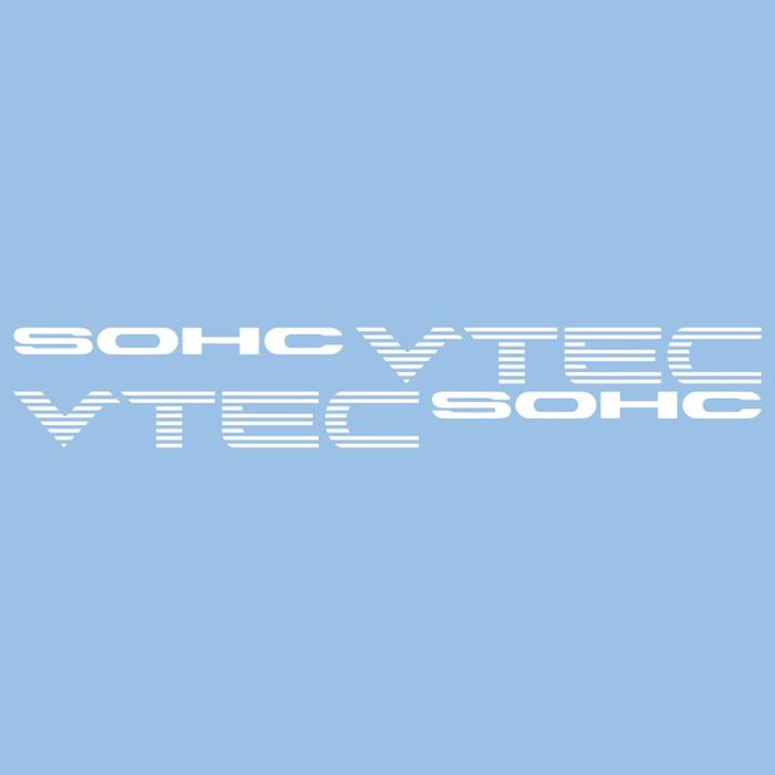 Gambar Sticker Aksesoris Mobil Honda VTEC SOHC 001 - Putih dari Diskon Termurah Sticker Shop undefined Tokopedia