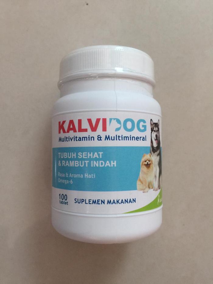 Gambar Kalvidog kalbe-multivitamin bulu omega6 anjing-isi 100 tablets dari Sahabat Hewan undefined Tokopedia