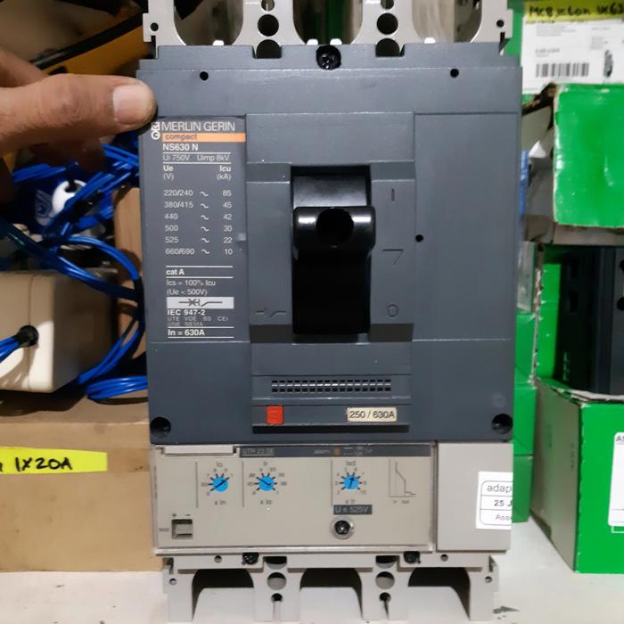 Jual MCCB MERLIN GERIN NS 630N 3P 630A 50KA ORIGINAL - Jakarta Pusat ...