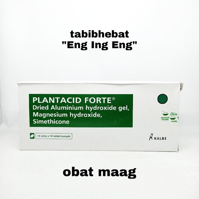 Gambar Plantacid Forte Tablet dari tabibhebat undefined Tokopedia