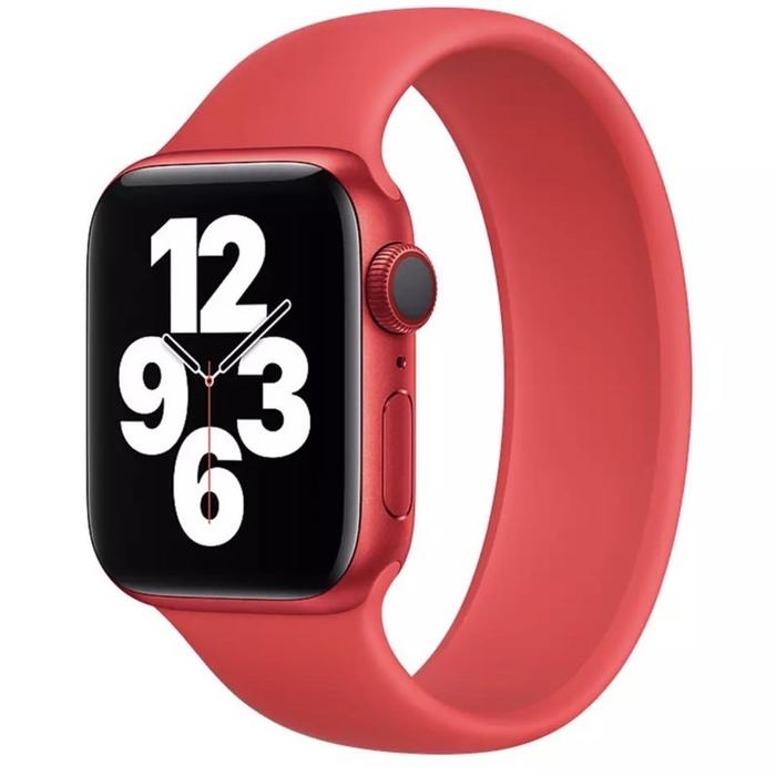 Jual Strap Solo Loop for Apple Watch 1 - 6 Series - Red Product, 38-40mm  Size S - Jakarta Pusat - softcases id | Tokopedia