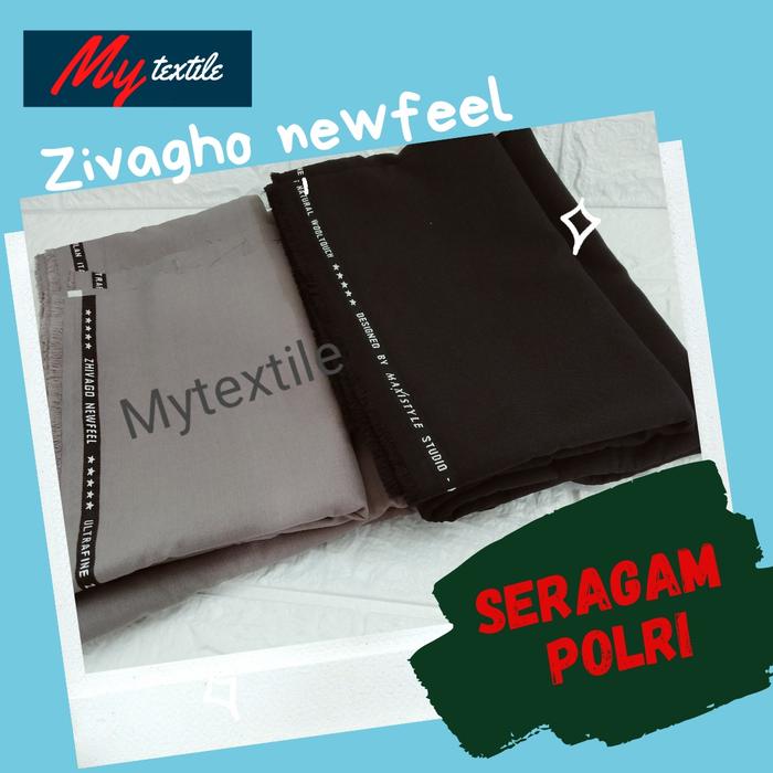 Gambar kain zivagho newfeel warna khusus seragam polisi polri pdh pdl satpam - celana bawahan, 1.25 meter dari mytextile undefined Tokopedia