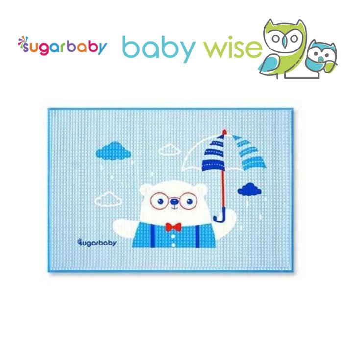 Gambar Sugar Baby Perlak / Rubber Cot Sheet - Blue Coco dari Baby Wise Surabaya undefined Tokopedia