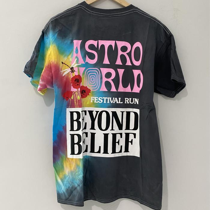 Jual Travis Scott Astroworld Tie Dye 