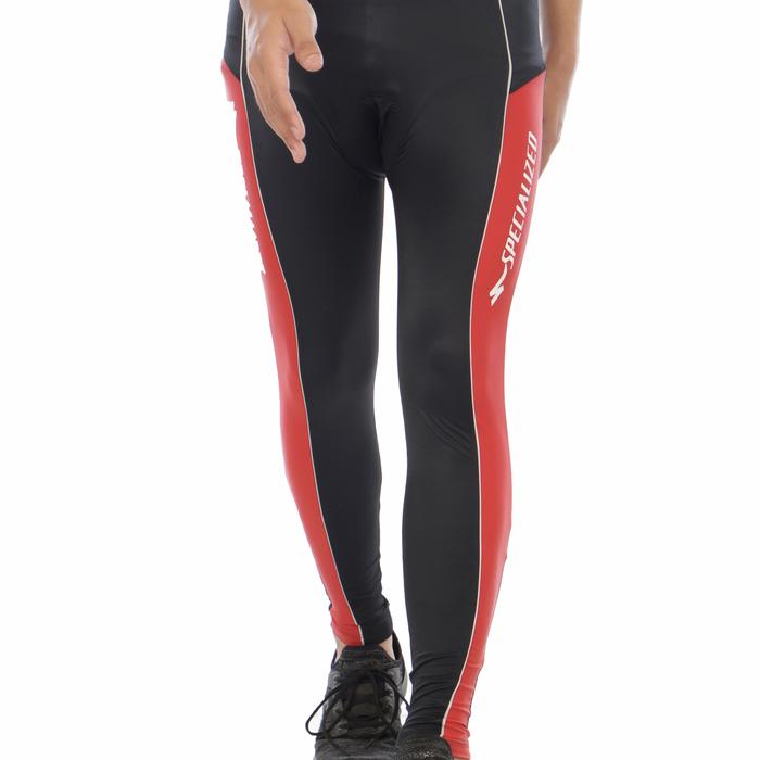 Gambar celana sepeda balap dewasa panjang padding busa - specialized red, M dari afdan sport undefined Tokopedia
