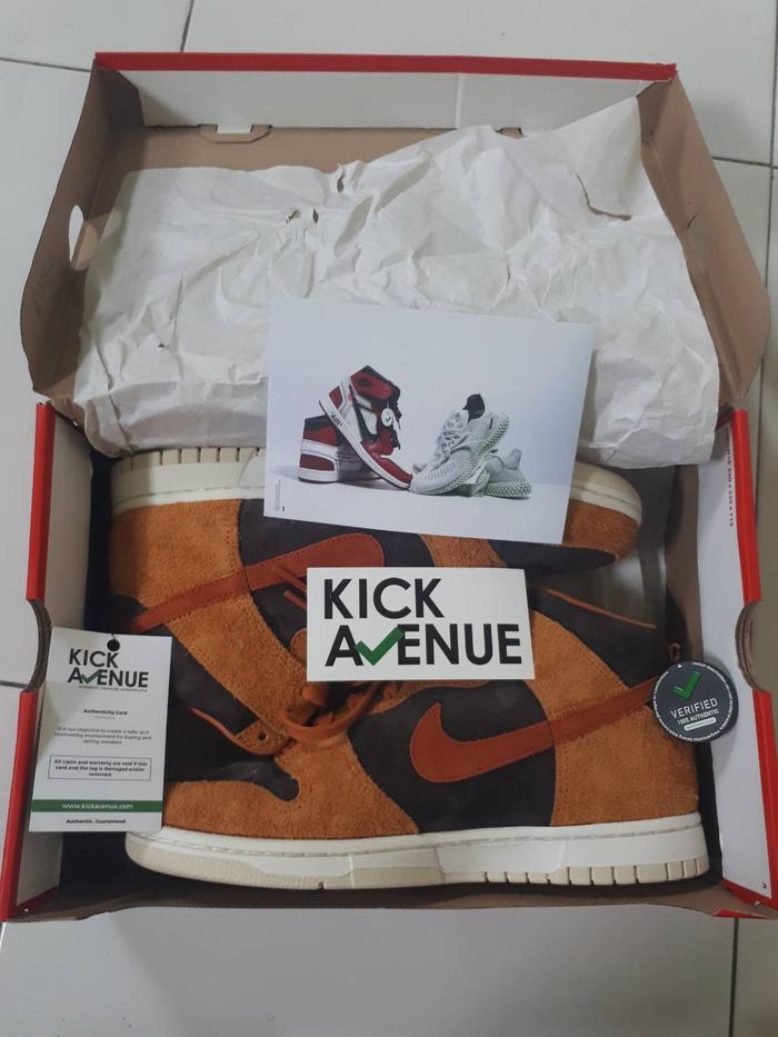 nike dunk prm dark russet
