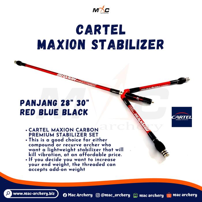 Jual Cartel Maxion Carbon Premium Stabilizer Stabiliser Busur Panahan Kab Magelang Mac Archery Tokopedia