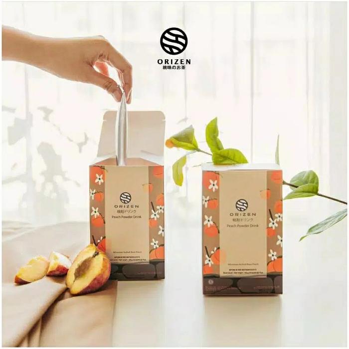 Gambar orizen peach detox tea dari celular_official_Archived undefined Tokopedia