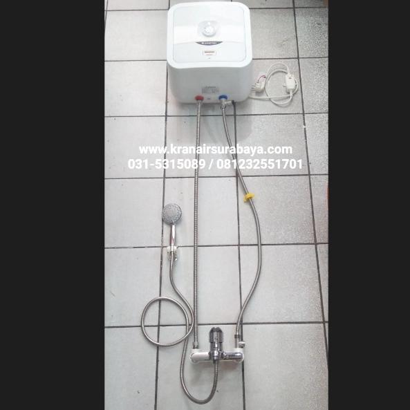 Jual PAKET Water Heater Kran Shower Set Tanpa Bongkar Tembok - Paket 15  Liter - Kota Surabaya - Kran Air Surabaya | Tokopedia