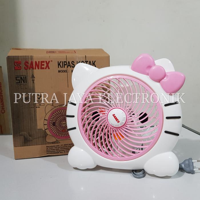 Jual Kipas Angin Sanex 8 Hello Kitty Box Fan Sanex 8 Hello Kitty Kota Bandung Putra Jaya Electronik Tokopedia
