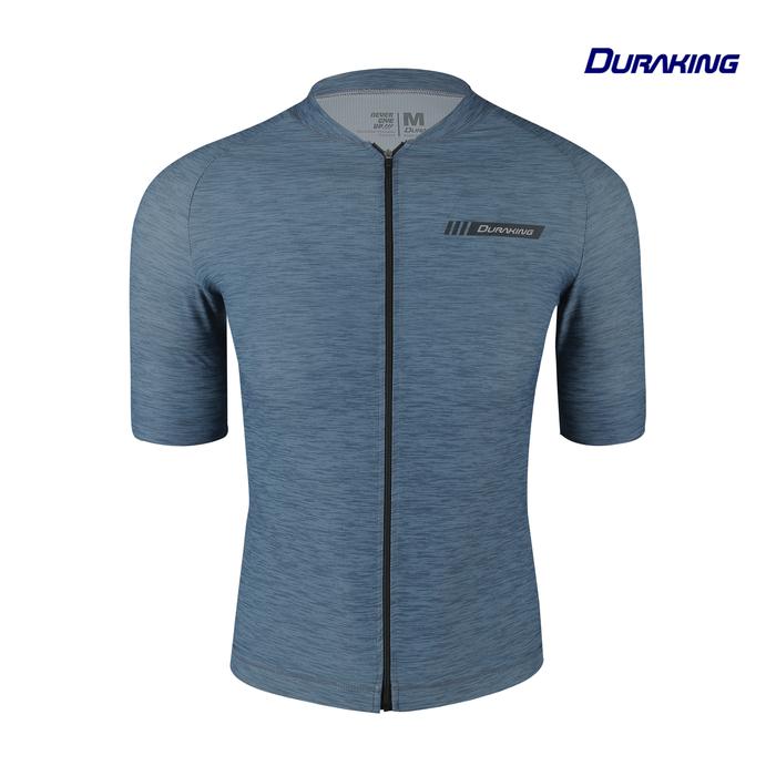 Gambar Duraking Jersey Sepeda T-Heather Seamless Part 1 - Dusty Blue, XXS dari Duraking Outdoor and Sports undefined Tokopedia