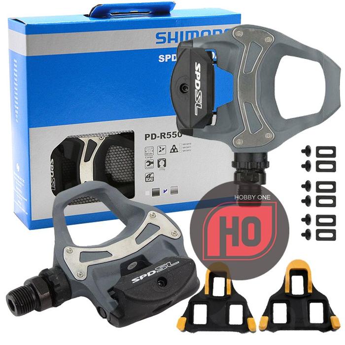 Jual Shimano SPD SL Pedal PD-R550 Gray 