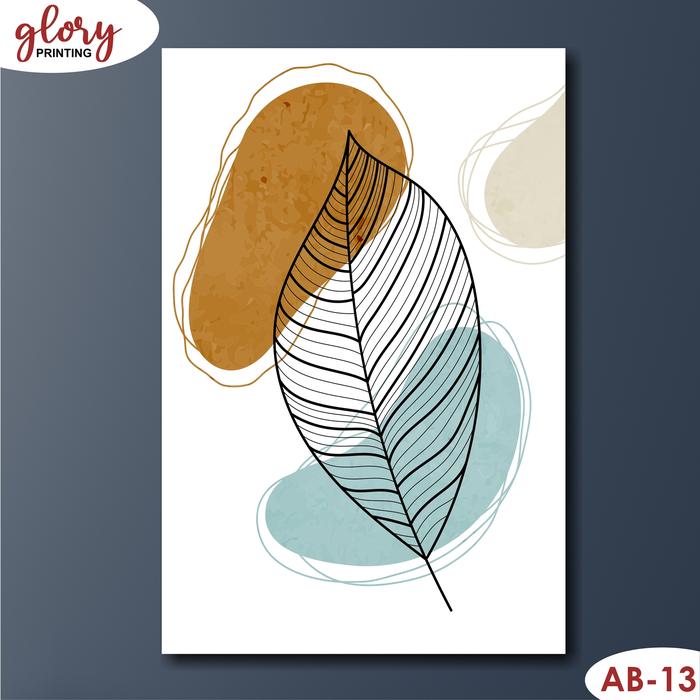 Gambar Hiasan Dinding Aesthetic Abstrak 11-13 - Wall Decor - Poster Kayu - AB-13 dari Glory Printing Medan undefined Tokopedia