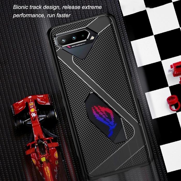Gambar CASE ASUS ROG PHONE 5 ZS673KS SOFT CASE CARBON SHOCKPROOF ORIGINAL - Hitam dari infinix acc undefined Tokopedia
