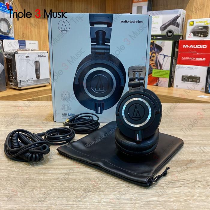 Gambar Audio Technica ATH M50x Headphones - Hitam dari Triple3music undefined Tokopedia