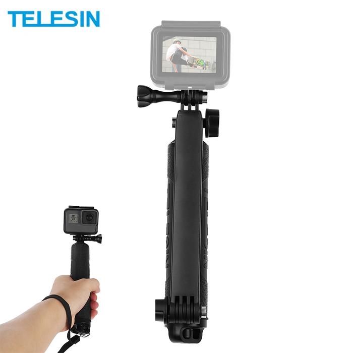 Telesin 3-Way Selfie Stick with Built-in Tripod