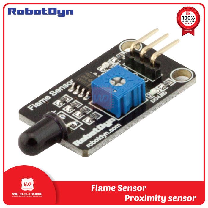 Gambar FLAME SENSOR MODULE ROBOTDYN FLAME SENSOR dari EasyWare Electronics undefined Tokopedia