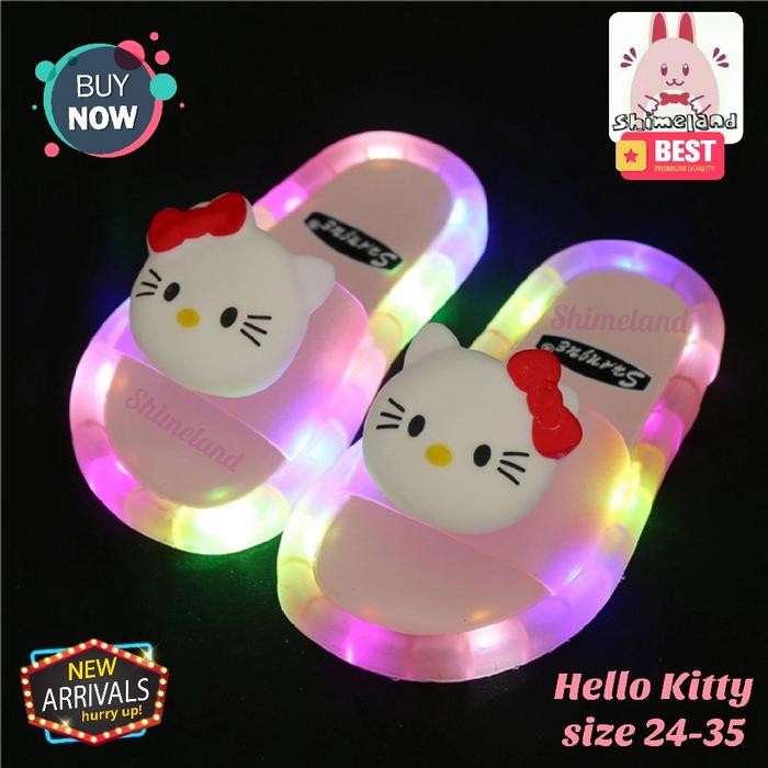 hello kitty jelly sandals
