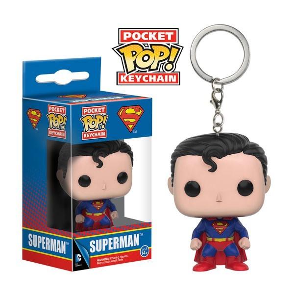 Jual POCKET POP KEYCHAIN DC SUPERMAN 