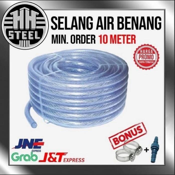 Gambar Selang air benang PVC/plastik 1/2 inchi per meter ,Palembang dari Toko Besi Palembang HH STEEL undefined 5 Tokopedia