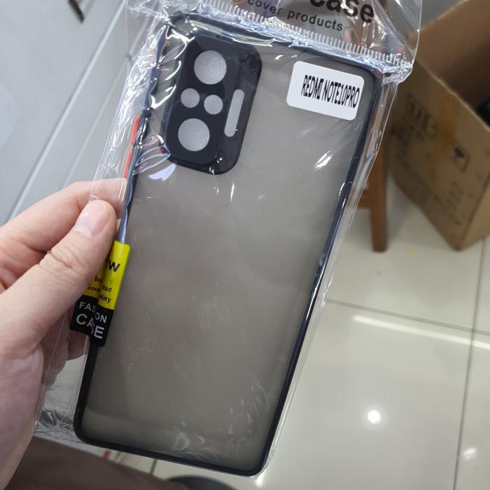 Gambar Kesing Dove Redmi note 10 Pro Silikon Redmi note 10 pro Softcase - Hitam dari silvertech undefined Tokopedia