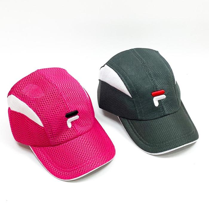 Gambar Topi Pria dan Wanita Korean Style Sport Outdoor Sun Cap /Topi Basebal - Merah Muda dari WASERBAA MEDAN undefined Tokopedia