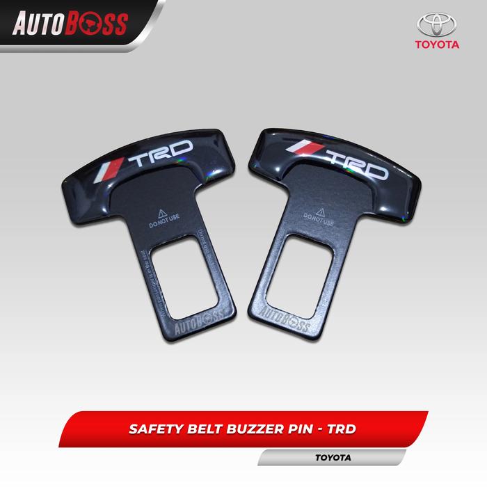 Gambar Safety Belt Buzzer Pin Colokan Dummy Jok Mobil TRD Mugen Karbon Type R - TRD dari Auto Boss undefined Tokopedia