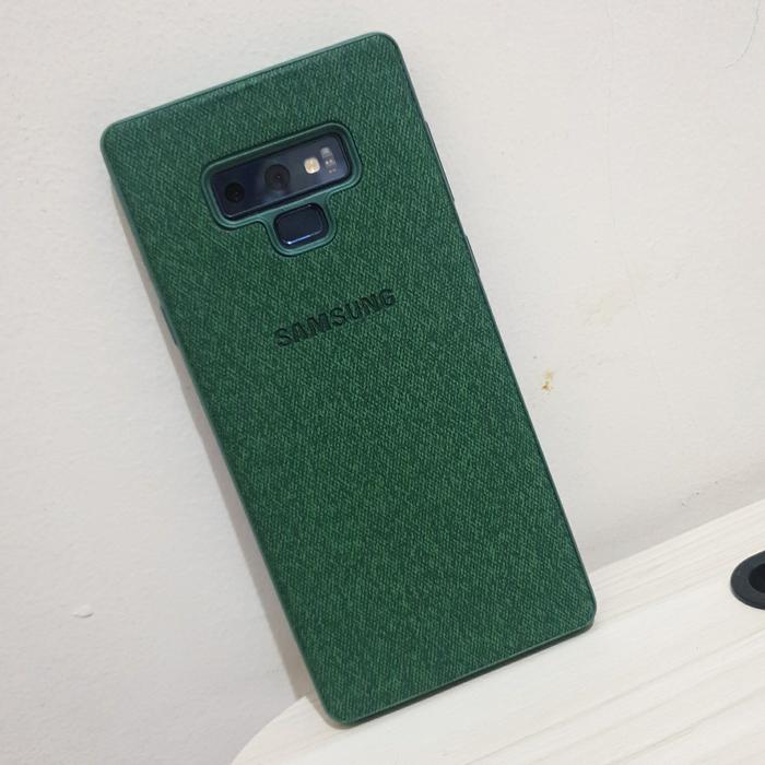 Gambar Samsung Note 8 Note 9 Note 10 Plus S8 Cover Case Slim skin Denim - Hijau, Samsung Note 8 dari 1001 Case undefined Tokopedia