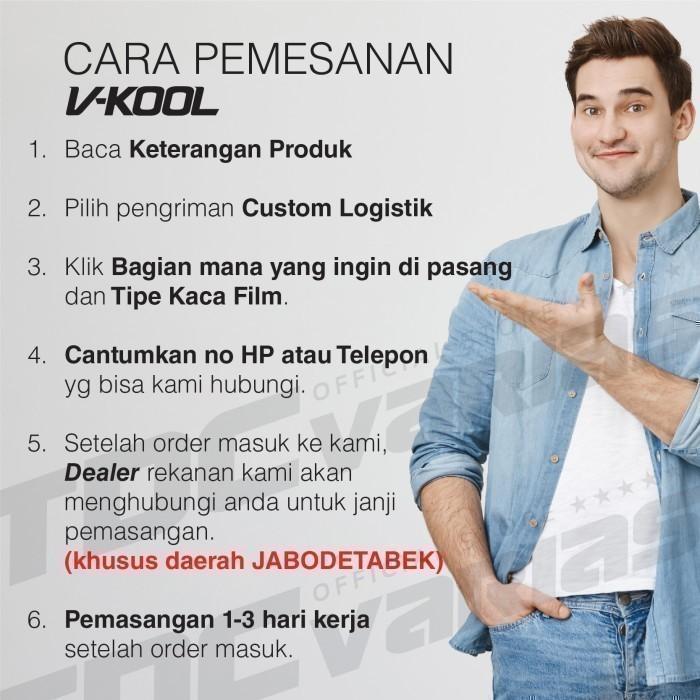 Gambar Isuzu MU X V-Kool Kaca Film Mobil Window Film Asli VKool - BELAKANG, V-KOOL 70 dari TDC Variasi undefined Tokopedia