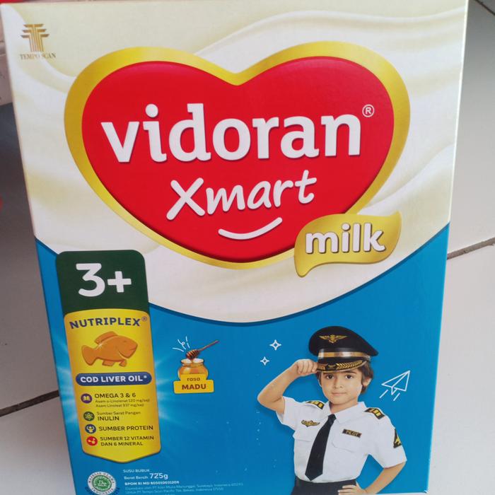 Gambar susu vidoran xmart 3 madu 725gr dari Osiana Susu undefined Tokopedia