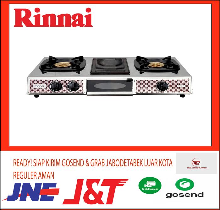 Jual Rinnai RI 524A. Kompor Gas 2 Tungku Dengan Grill Panu0026Api Lilin.Baru -  Jakarta Pusat - Sinar Elektronik Jakarta | Tokopedia