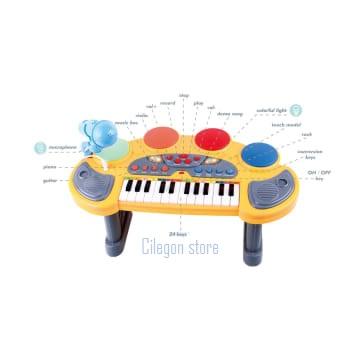Gambar kiddy star piano dengan drum 6634 dari Cilegon13 Store undefined Tokopedia