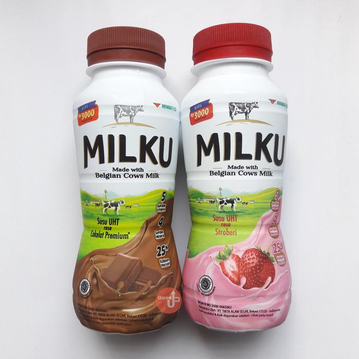 Gambar MILKU Susu UHT Susu Sapi Pack Isi 12 - Coklat dari Goes UP undefined Tokopedia