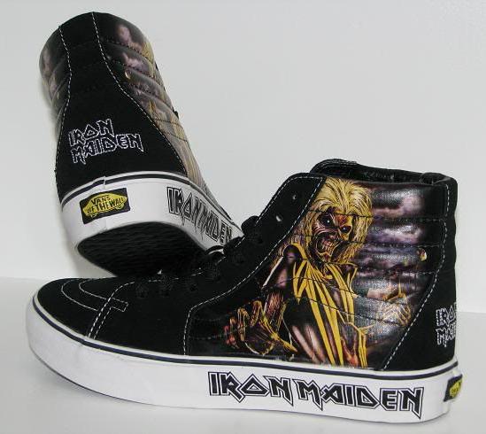 vans authentic iron maiden