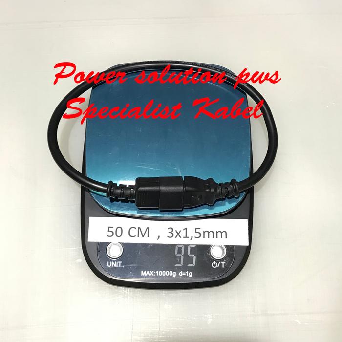 Gambar Kabel power C13 C14 1.5mm 50CM Kabel power Monitor Ups Apc Iec c13-14 dari Power solution pws undefined Tokopedia