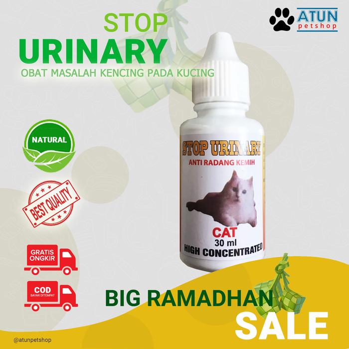 Jual Obat Kucing Susah Buang Air Kecil Susah Pipis Stop Urinary Jakarta Selatan Atun Petshop Tokopedia