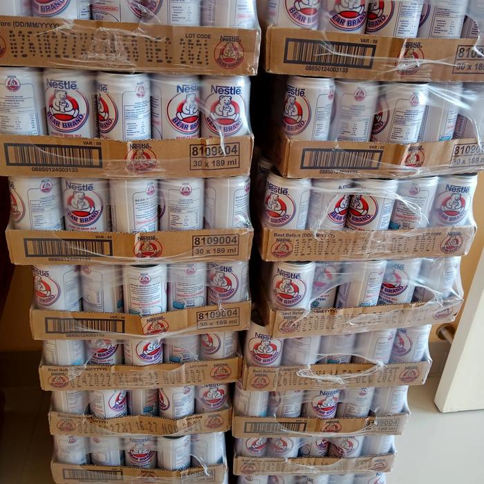 Gambar Susu Bearbrand 189ml Original ( 1 crt = 30 kaleng dari _serbaserbi undefined Tokopedia