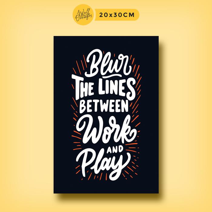 Gambar Pajangan dinding Wall decor omages 20x30cm Hiasan Ruangan motivasi art - SAN410 dari Omages Store undefined Tokopedia