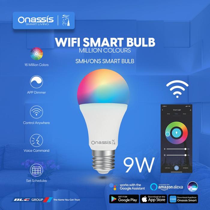 Gambar ONASSIS SMART LIGHT BULB 9W dari DEPO ID undefined Tokopedia