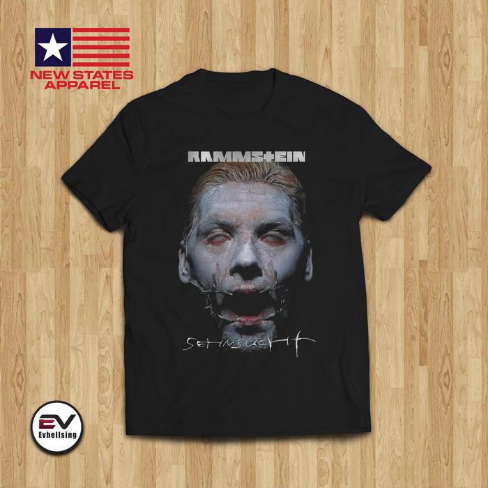 Gambar Kaos Band Rammstein Sehnsucht 2 - S dari Evhellsing Merch undefined Tokopedia