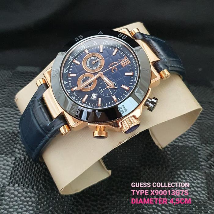 Jam Tangan GC Strap Leather Rosegold 