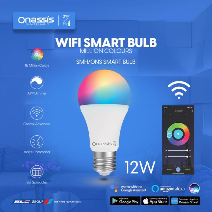 Gambar ONASSIS SMART LIGHT BULB 12W dari DEPO ID undefined Tokopedia