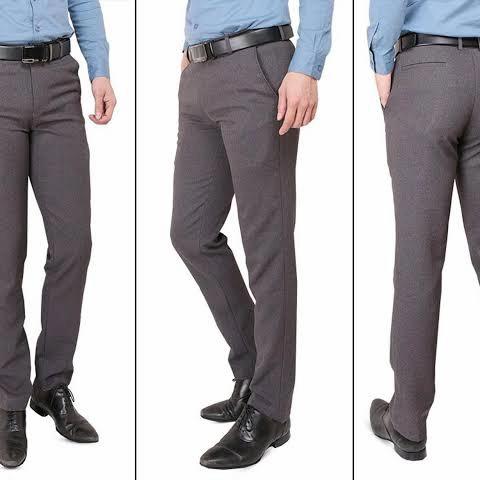 Gambar PROMO Celana Kerja Pria Slim Fit bahan Wool - Celana Formal Pria wool - PROMO-ABU-MD, 27 dari grosir fashion pria_NEW undefined Tokopedia