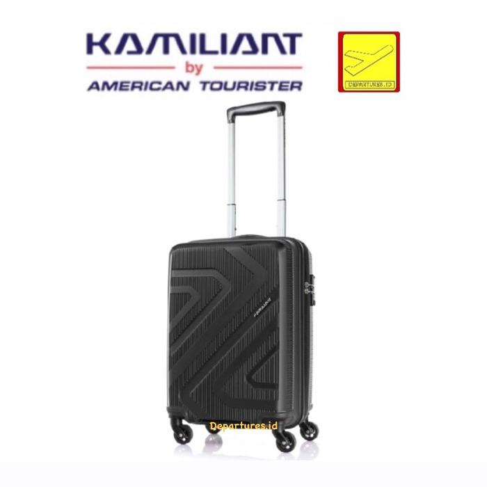 Gambar Koper ringan Kamiliant Kiza 20 inch cabin size - Hitam dari Departures.id undefined Tokopedia