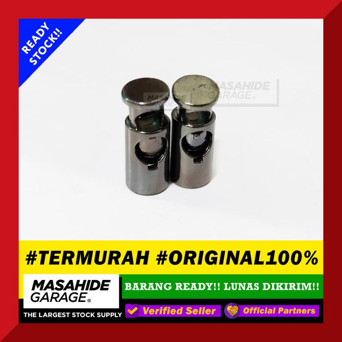 Gambar REINFORCED - LACES LOCK BESI - LACES STOPPER - LACE LOCK METAL - Hitam dari Masahide undefined Tokopedia