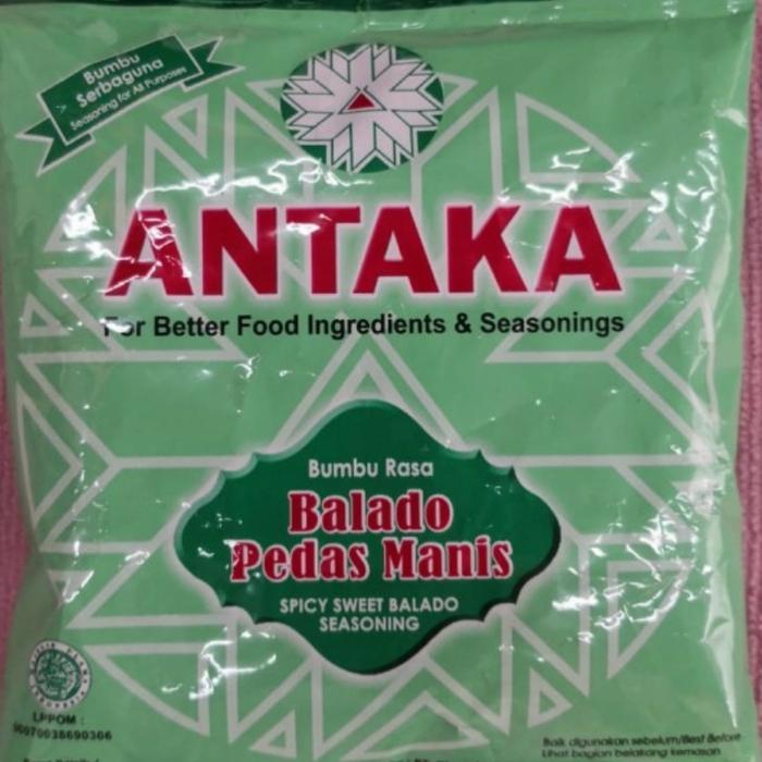 Gambar bumbu antaka rasa balado pedas manis 1 renceng isi 10 pcs 100gr dari Bintang Terang BT undefined Tokopedia