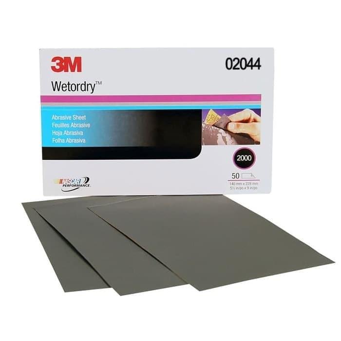 Gambar Amplas 3M Wet or Dry Abrasive Sheet - P2000 dari TriMedia Shop undefined Tokopedia
