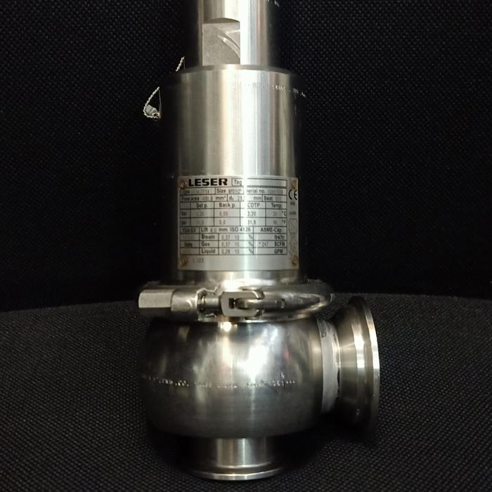 Jual SAFETY RELIEF VALVE LESER SANITARY FERRULE 1.1/2 INCH DN40 SS316 ...